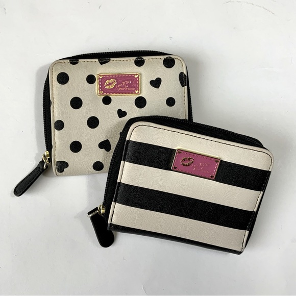 kate spade Handbags - ♠️Kate Spade Polka Dot and Stripe Wallet Set (Bundle)
